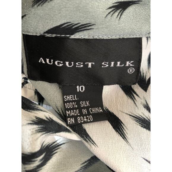 MILLY Animal Print Wrap Dress Leopard Print Gina Dress Size: Large - Picture 4 of 16